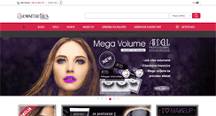 Desktop Screenshot of a-cosmetics.net